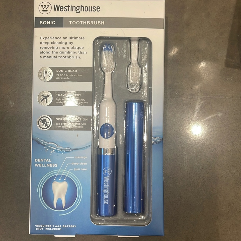Westinghouse sonic toothbrush